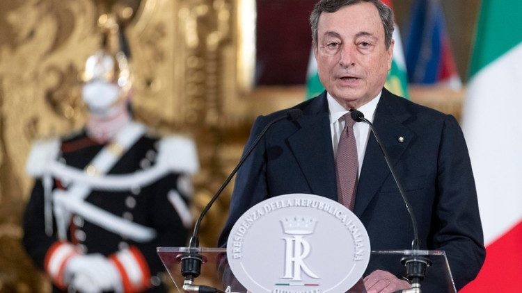 Mario Draghi presidente del Consiglio
